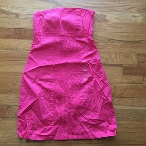 Gap pink dress 0. NWT